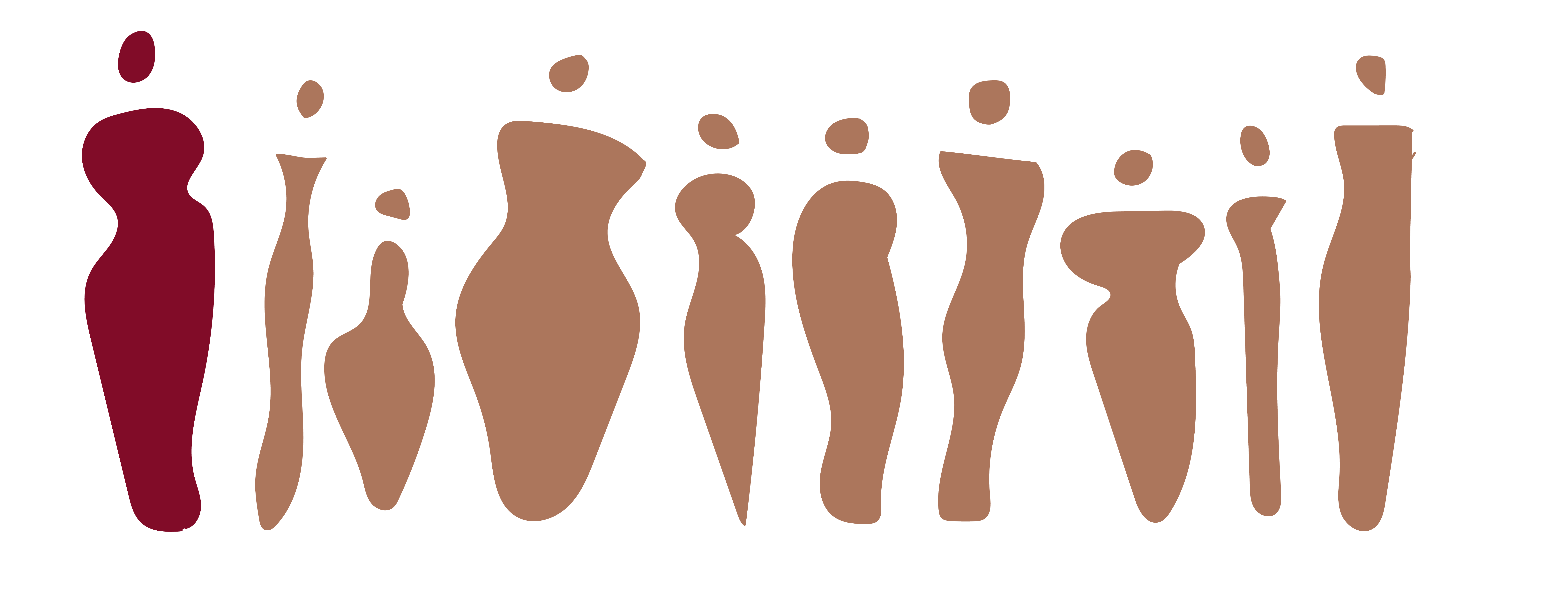 PCOS body illustrations